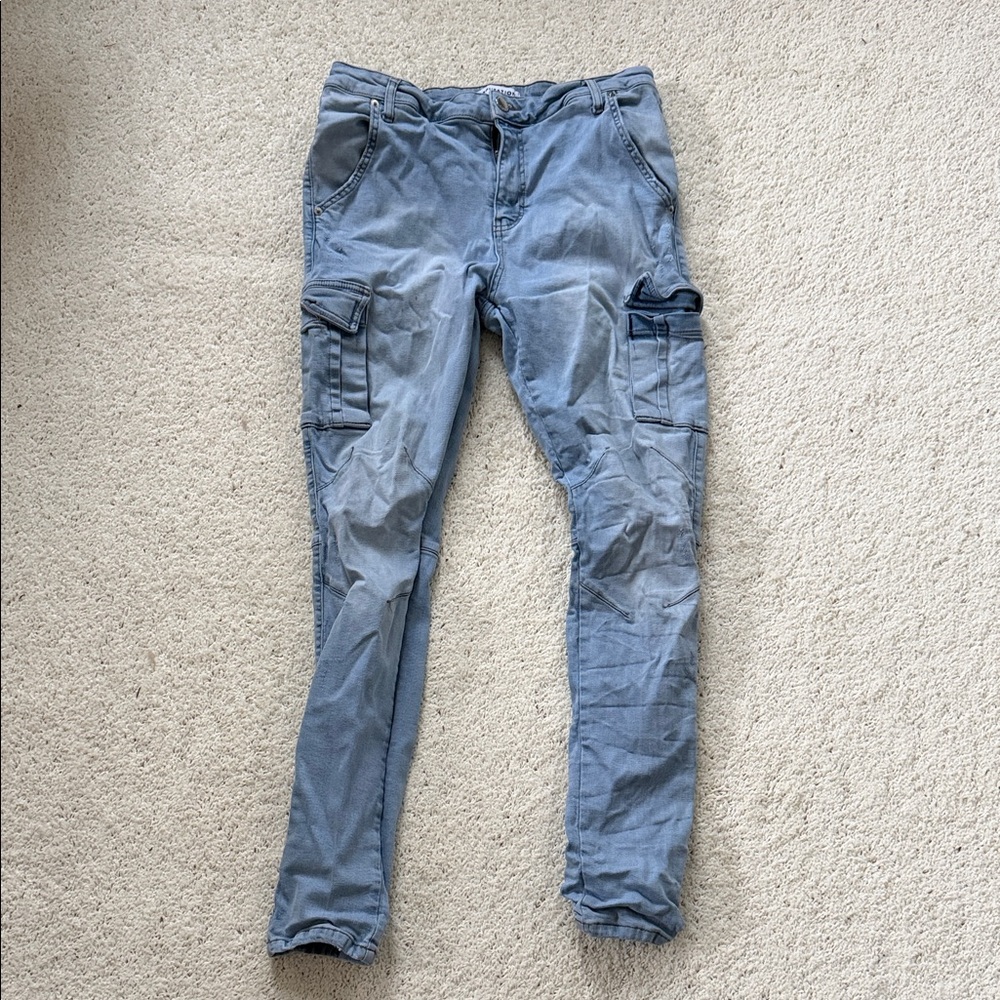 Men's Skinny Jeans in Light Blue